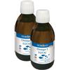 NORSAN TOTAL Omega 3 liquido senza reflusso 2x200 ml I Fish oil Omega 3 2000mg Omega 3 Olio di pesce naturale I Olio di pesce omega 3 IFOS ad alto dosaggio I Omega 3 EPA DHA & 800 UI di vitamina D3