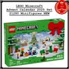 LEGO Minecraft Calendario dell'Avvento 2025 Set 21280 Minifigure NUOVO