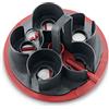 Wundermix - EggPro (con supporto) - Supporto portauova per Monsieur Cuisine Smart, Trend, Connect - Portauova per cucinare fino a 5 uova (taglia S-L) - Inserto per cucinare le uova nel MCC