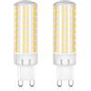 Karyoosi Confezione da 2 Lampadine LED G9 7W (60W Equivalente), 950LM Bianco Neutro 4000K, Non Dimmerabile, Senza Sfarfallio