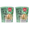 Arnaboldi - Instant Soufflé Ricotta e Spinaci, 40g, Piatti Pronti Senza Glutine con Crema di Riso e Panna, Ideale come Pranzo Veloce o Cena Leggera, Gluten Free, Pronto in Pochi Minuti, 1 Porzione