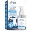 Udivita Spray Detergente per Apparecchi Acustici - Detergente con Spazzola Udinett 30ml - Rimuove Sporco e Cerume Effetto Igienizzante Immediato - Pulizia Auricolari Cuffiette Bluetooth - Formula Senza Alcol