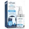 Udivita Spray Detergente per Apparecchi Acustici 30ml con Spazzola Integrata Udinett Igienizzante per Pulizia Auricolari Cuffiette Bluetooth Elimina Cerume e Sporco con Effetto Immediato Formula Senza Alcol