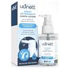 Udivita Spray Detergente Apparecchi Acustici 30ml con Spazzola Integrata Udinett Igienizzante Senza Alcol Elimina Sporco e Cerume per Pulizia Auricolari Cuffiette Bluetooth Formula Delicata Asciugatura Rapida