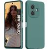 ISOI - Cover per OPPO A40 / OPPO A40M / OPPO A60 5G, Custodia Morbida in Silicone Liquido, Protezione Completa Antiurto Ultra Sottile per il Corpo - Verde Notte