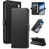 Yunubeyii Cover Libro per OnePlus Nord 4,Nero | Blocco RFID,Luxury PU Pelle,Portafoglio,Card Holder,Magnetic Phone Custodia,Kickstand,Protettiva,Antiurto