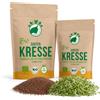 NanaNatura's Semi da Germogliare Bio | per la Coltivazione di Germogli | con un tasso di germinazione superiore | Microgreens (Cresson Bio, 600g)