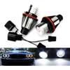 RZG 2x bianco LED Angel Eye Halo anello faro diurna lampadina per E39 E60 E61 E87 E53 E63 E65