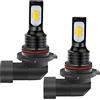 KATUR 9006 HB4 LED Lampadine fendinebbia Estremamente Luminoso 2400 Lumen Max 75W LED ad Alta Potenza per Luce Diurna DRL o fendinebbia, Luce Dorata (9006/HB4 Luce Dorata)