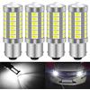 KATUR 4pcs 1156 BA15S 1141 7056 5630 33-SMD Bianco 900 Lumen 8000K LED Girare la Luce di Arresto del Freno della Lampada del Segnale Lampadina 12V 3,6W