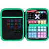 Lebakort Duro Viaggio Caso Custodia per GiiKER Smart Sudoku Puzzle Giochi (Nero+verde)