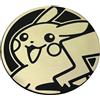 BB-Toy-Trades compatibile con moneta da collezione Pokemon Pin Flipping Coin Shiny Trading Card con protezione di spedizione BB-Toy-Trades - Pikachu Oro