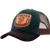 King Kerosin Berretto da camionista da uomo, con orsacchiotto morbido, Sherpa, Snapback · Bikerstyle · Moto · V-Twin · Motore · Vintage · Stile retrò · Patch · Ricamo · Mesh · Rete · Road Legend