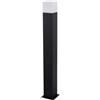 M LEDME Lampioncino Led Gea Nero 74cm IP54 1 x E27 M LEDME