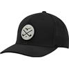 Mizuno Crossed Clubs Meshback Hat Cappello da Golf, Nero, Taglia Unica Unisex-Adulto