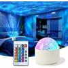 Neioaas Proiettore Ocean Wave LED Portatile Blue USB
