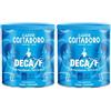 CAFFE' COSTADORO Costadoro Decaffeinato Macinato per Moka, 100% Arabica, 2 Latte Richiudibili da 250gr Cad, Pregiata Miscela Aromatica e Bilanciata, Qualità Superiore Made in Italy