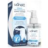 Udivita Spray Detergente Apparecchi Acustici Udinett 30ml con Spazzola Integrata Igienizzante per Pulizia Quotidiana Auricolari Cuffiette Bluetooth Formula Delicata Elimina Sporco e Cerume Effetto Immediato