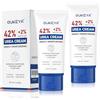 OUKEYA Crema Urea 42% con Acido 2%, Crema Piedi Mani per il Trattamento Piedi, Talloni, Ginocchia, Gomiti, Creme Corpo Secchi Screpolati, Idrata, Rimuove Calli, Duroni, Pratico e Portatile, 2 x 85g