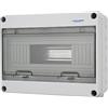 Mollom 12 vie Scatola di Protezione Distributore Interruttore Automatico MCB con Binario DIN, IP65 Impermeabile, per Interni ed Esterni