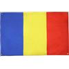 AZ FLAG Bandiera Romania 150 x 90 cm con 4 occhielli, bandiera rumena per balcone o parete