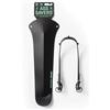 Ass Savers, Win Wing 2 Gravel, Parafango posteriore per moto Gravel con braccio oscillante nero, larghezza pneumatici fino a 60 mm, ultraleggero, a clip, facile installazione e rimozione, montaggio