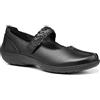 Hotter Scarpe da Donna Shake II Mary Janes Larghe, Nero Le, 5.5 UK Wide