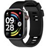 4 Cinturini Oumida Per Xiaomi Mi Band 7 - Silicone Morbido E Traspirante, Multicolore, Regolabile (260mm, Per Uomo E Donna)