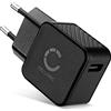 CELLONIC Caricatore USB-A da muro per 5V / 1A, 1000mA con 5W - 1A alimentatore USB 1 alimentazione USB Caricabatterie Veloce 1 Porte