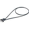 kwmobile Laccetto Portauricolari Compatibile con Samsung Galaxy Buds 3 / Soundcore P20i / Wave Beam/Fun Air PRO 4 - Cordino Porta Cuffie in-Ear - Laccio Cuffiette Magnetico Blu
