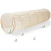 3 Sprouts - Tunnel Gioco per Bambini - Tenda da Gioco Pieghevole e Portatile - Terrazzo Beige