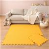 LittleTom 9 Pezzi Tappeto Gioco per Bambini in Piastrelle EVA 30x30 cm - Pavimento Morbido e Antiscivolo per Neonati - Superficie Puzzle Protettiva Ideale per la Cameretta dei Bimbi e Gioco a Terra