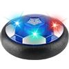 TLHWIN Hover Ball Air Power - Palla da calcio a LED, 18 cm, giocattolo interattivo per interni ed esterni (RGB, certificazione TÜV)