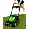 CT SPORTS Tosaerba per bambini con azione realistica per tagliare l'erba e suoni, non sono necessarie batterie, divertente giocattolo da spingere all'aperto, regalo di compleanno e regalo di festa per bambini