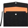 HENGBIRD Cartellina portadocumenti A4 in pelle PU con maniglia - Custodia impermeabile Document Case con scomparti ed estensione, raccoglitore per documenti, organizer per carta, cancelleria e tablet, nero