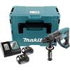 Makita DHR 202 RT1J - Martello combinato a batteria 18 V 2,0 J + 1 batteria 5,0 Ah + caricatore in Makpac 2