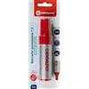 Centauro - Pennarello permanente rosso, punta smussata 7 mm, asciugatura rapida, super spessa, inchiostro a base olio, adatto a tutti i tipi di superfici
