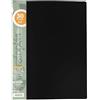 Grafoplás 98141110 Elite Cartelline con Copertine trasparenti, Copertine semirigide, Nero, A4