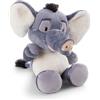 NICI El-Flora Morbido Elefante di Peluche, per Giochi e Coccole, in soffice Peluche, per Bambini e Adulti, Fantastica Idea Regalo, 35 cm, Grigio - 62745