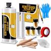 YumCraft Kit di Riparazione Kintsugi 50ml - Colla Ceramica Kintsugi Inoffensiva per Cibi, Ripara Porcellana Rotta, Vetro, Ceramica, Potteria, Artigianato Giapponese Kintsugi per Ciotole, Piastre, Vasi, tazze