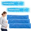 coldchill Impacchi di ghiaccio perineali riutilizzabili per sollievo dal dolore post-partum ed emorroidi, confezione calda e fredda per le donne dopo la gravidanza, 2 impacchi di ghiaccio e 3 coperture. (blu)