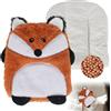 KBIBCK Borsa Acqua Calda Microonde, 21 x 24 cm Cuscino Termico Microonde, Borsa Calda Micro-onde Per Donne, Bambini e Bambini, Per Dolori Per La Pancia, La Schiena E La Zona Lombare