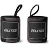 Velites - Polsiere flessibili in nylon - Protezione per i polsi - Resistente, chiusura con velcro - Allenamento funzionale, forza, sollevamento pesi, palestra - Black