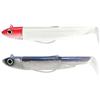 FIIISH Double Combo off Shore Black Minnow No.1-7cm - 6g - Blanc Tete Rouge - Electric Blue - BM3036