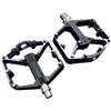 Lnopever Pedali bici da strada/mountain bike,Pedali per bicicletta SPD, pedali per mountain bike, piattaforma antiscivolo, pedali in alluminio leggero, 9/16 per MTB, bici da strada,BMX, trekking