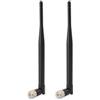 Eightwood 868mhz Antenna inclinabile e inclinabile Adattatore SMA maschio | per radio Wireless Homematic CCU2 CC1101 Ham Radio Antenna
