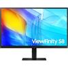 Samsung LS27D804EEUXXE Monitor PC 68,6 cm [27] 3840 x 2160 Pixel 4K Ultra HD Nero (Samsung ViewFinity S8 S27D804EEU sk?rm) [LS27D804EEUXXE]