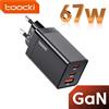 toocki Tookci 67W GaN USB C caricabatterie Quick Charge4.0 QC3.0 PD USB tipo C caricabatterie USB veloce per iPhone 14 13 Macbook Xioami Smasung Laptop