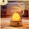 bandian originality Mini Desktop LED Cute Night Lamp Creative USB ricaricabile portatile Cartoon lampada da tavolo per Coffee Bar Home Decor Hotel camera da letto