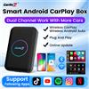 CarlinKit LITE S HDMI 5-in-1 Android TV Box Smart CarPlay Android Auto Wireless Adatper per la riproduzione video dell'auto per YouTube Netflix